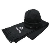 Флисовый комплект шапка и шарф